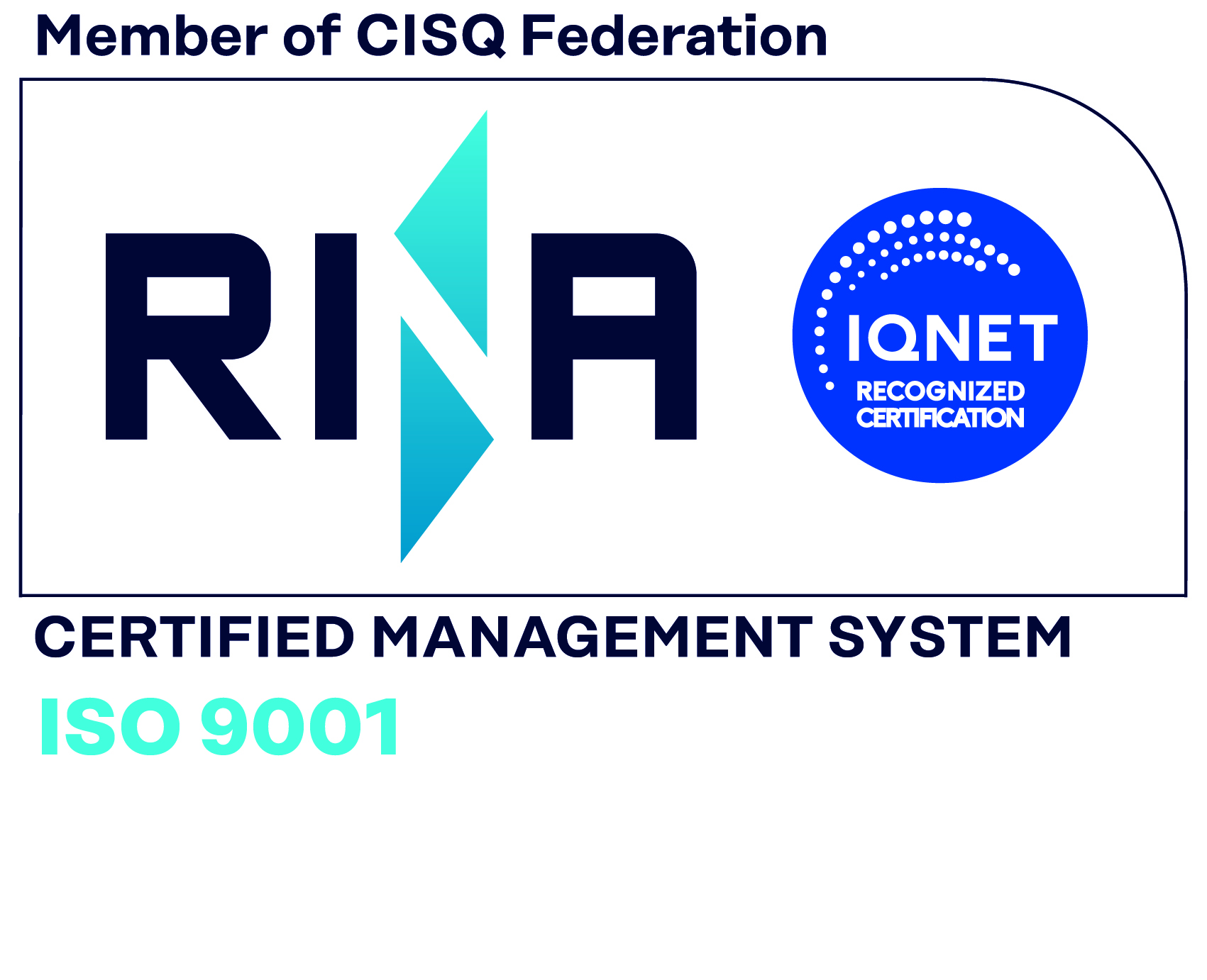 RINA ISO 9001 Certification